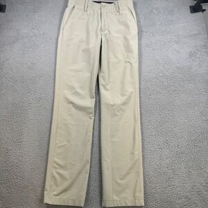 Under Armour Mens Performance Golf Pants Khaki‎ Beige 32x33 Stretch Straight Leg